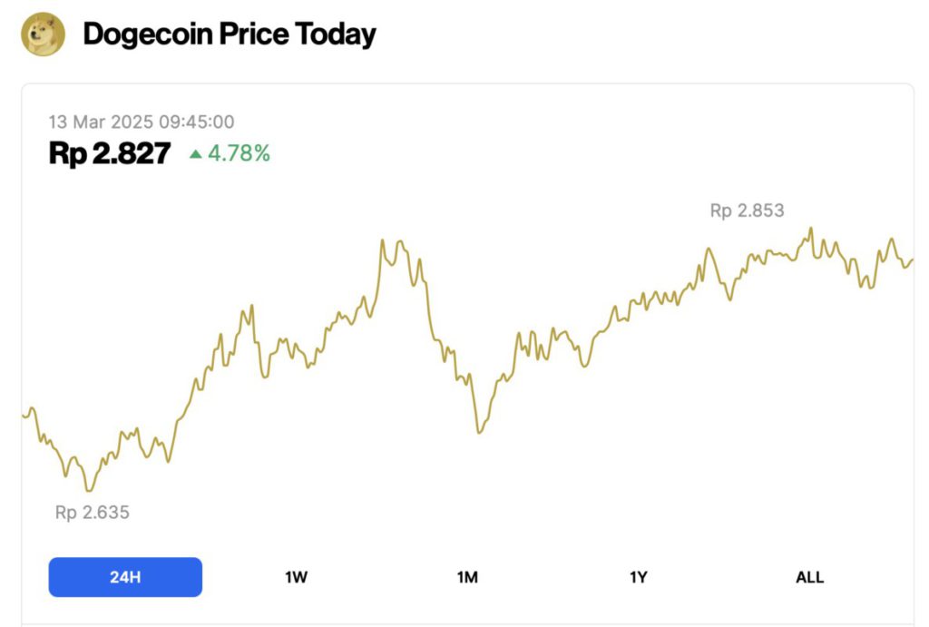 Harga 1000 DOGE (13/3/25): Setara dengan Harga Sepatu New Balance? image 0