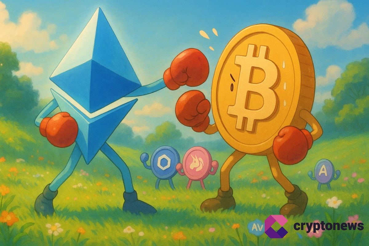 Altseason 2025 : Ethereum prend la tête des altcoins face au Bitcoin