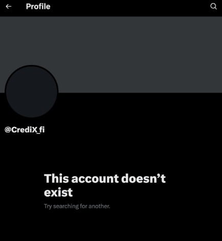 CrediX disappears after $4,5 million attack, raising suspicions of a scam