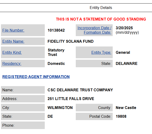 Fidelity Signals Upcoming Solana ETF SEC Filing, Pushing SOL Price Higher image 0