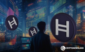 XRP and HBAR Tighten in Falling Wedges as Traders Eye Breakout Targets