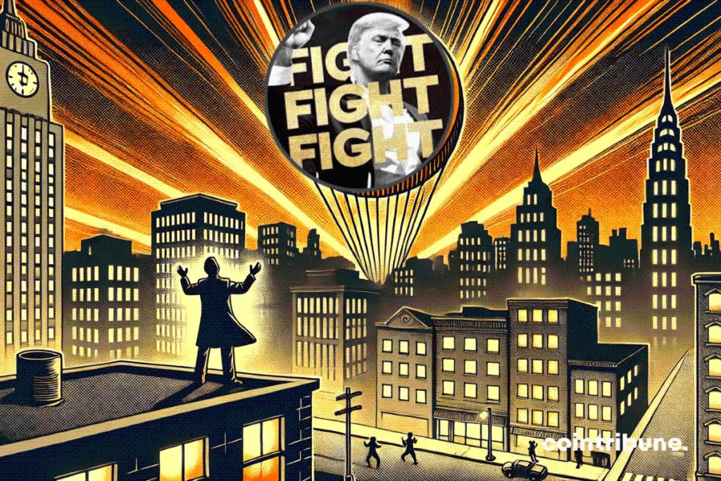 Trump déclare que son memecoin est le meilleur : Le cours s'envole image 1