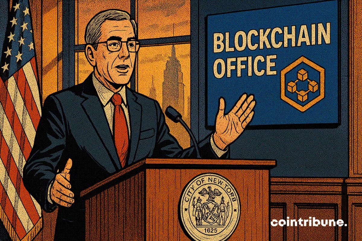 Le maire de New York crée un bureau blockchain avant de quitter ses fonctions