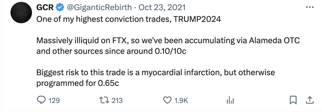 传奇交易员 GCR 的 Trump 交易，提前三年预知未来？ image 2