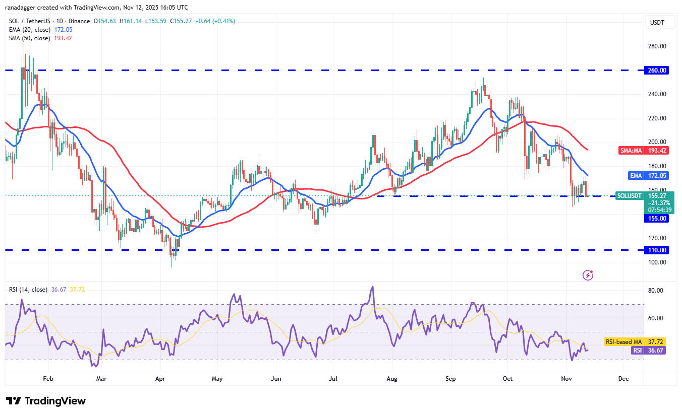價格預測 11/12：BTC、ETH、XRP、BNB、SOL、DOGE、ADA、HYPE、LINK、BCH image 5