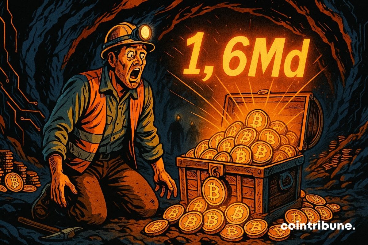 Les mineurs Bitcoin engrangent 1,66 milliard $ en juillet