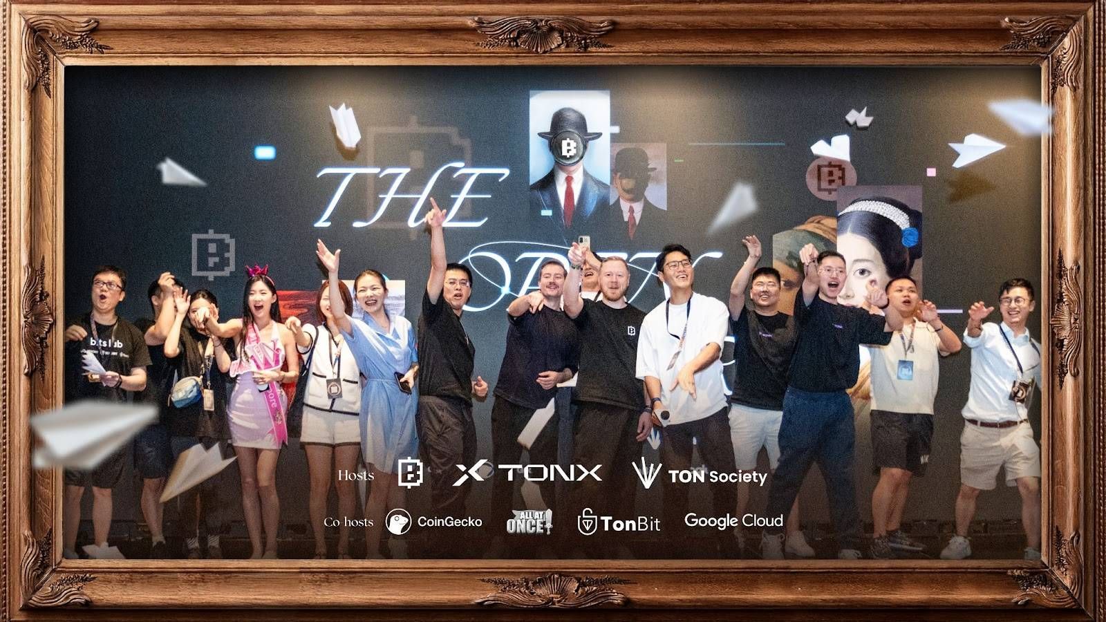 Blum、TONX、TON Society主办「The Open Art」吸引破万人参与，成Token2049周最大盛事 image 1