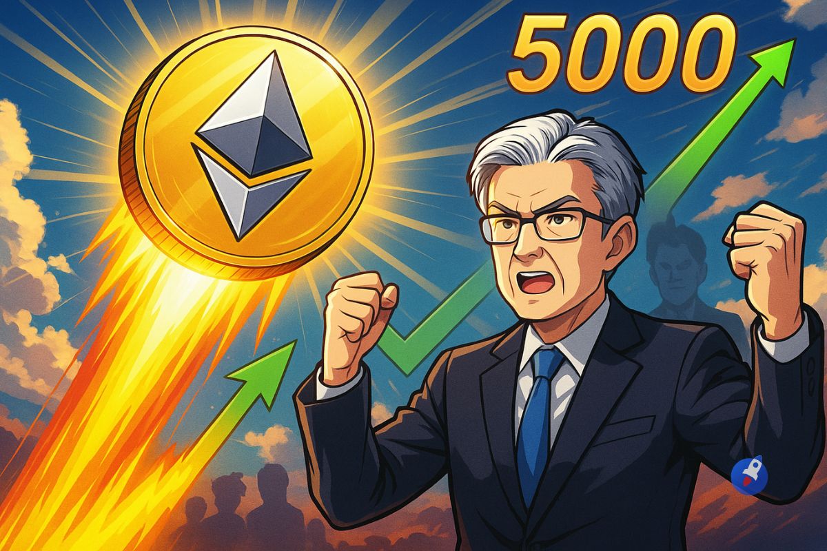 Powell propulse Ethereum sur un nouveau record : 5000 $ en ligne de mire