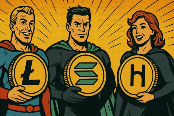Die ETF-Revolution rollt an – Solana, Litecoin und Hedera sind am Start, XRP bleibt noch außen vor image 0