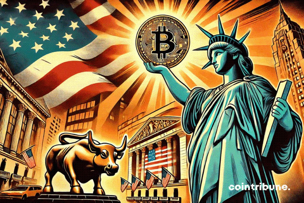 Bitcoin : Les États-Unis anticipent une performance comparable à l’or image 1
