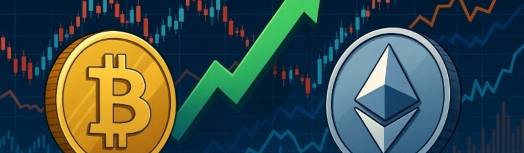 La especulación sobre recortes de tasas impulsa a Bitcoin y Ethereum mientras los traders se preparan para la turbulencia