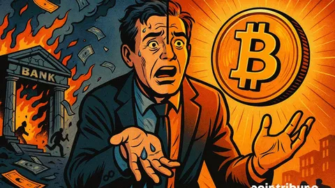 Bitcoin pasayishi banklarning beqarorligi fonida xavotirlarni oshirmoqda