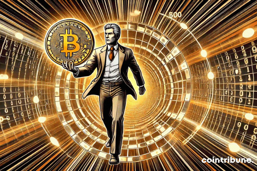 Michael Saylor brise le silence et partage un graphique Bitcoin intrigant image 1