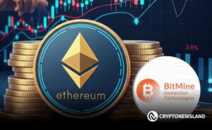 Tom Lee’s Bitmine Immersion Bought Over $1 Billion in ETH in 48 Hours, Expecting $12,000 to $22,000 ATH