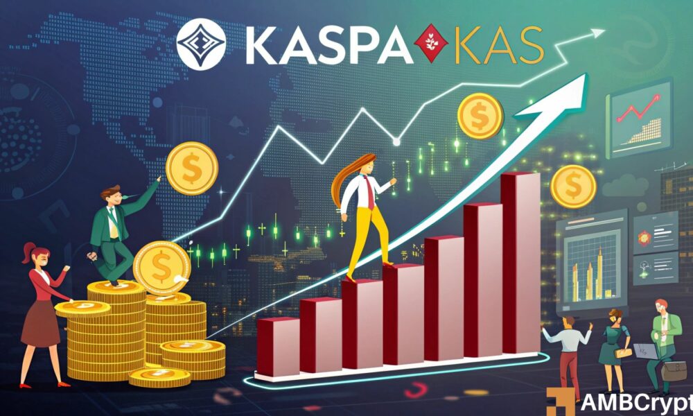 Kaspa：每周37％后，评估Altcoin的价格目标0.13美元