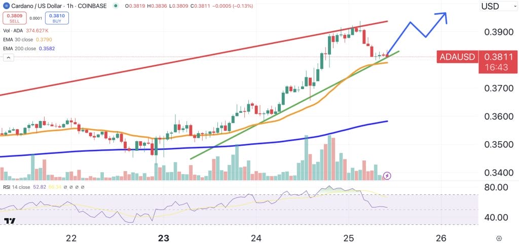 Cardano Price Forecast: ADA Jumps 15% Ahead of Hoskinson’s Meeting with Argentine President image 1