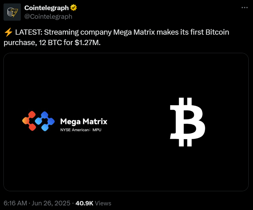 Mega Matrix Eyes Ethena’s ENA Governance Token, Could Capture Yield From Stablecoin USDe After $2B SEC Shelf Filing image 2