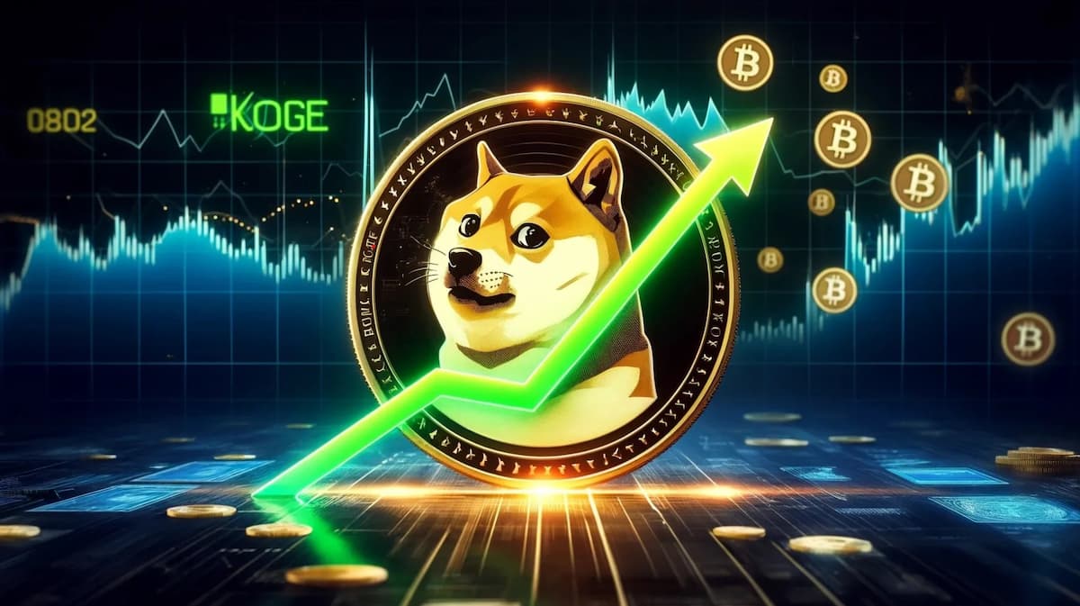 Dogecoin lidera el repunte de las altcoins, mientras que XRP y HYPE suben