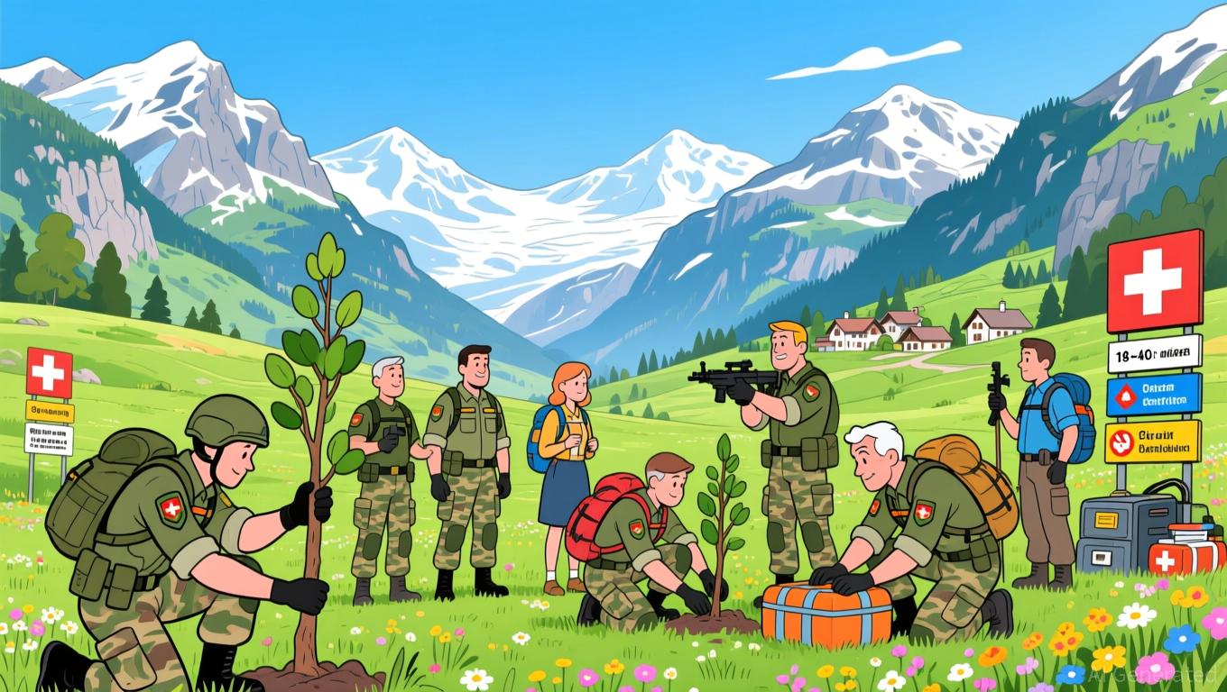 Swiss voters opt for prudence, turn down gender-based service and wealth tax due to concerns about economic impact