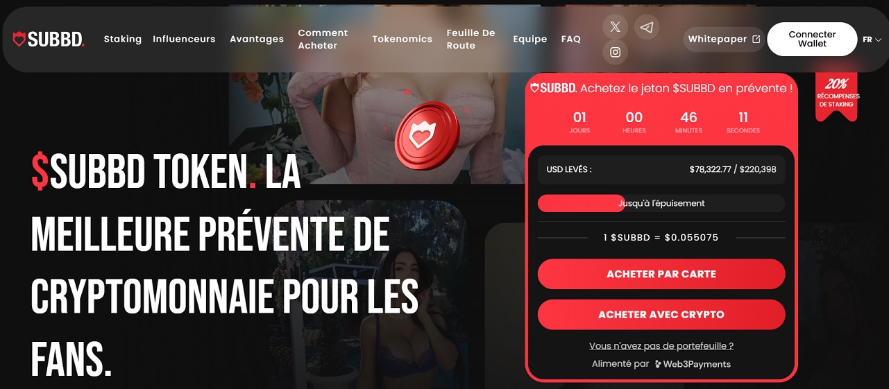 Une nouvelle plateforme de création de contenu crypto IA lève plus de 75 000 USD en prévente image 0