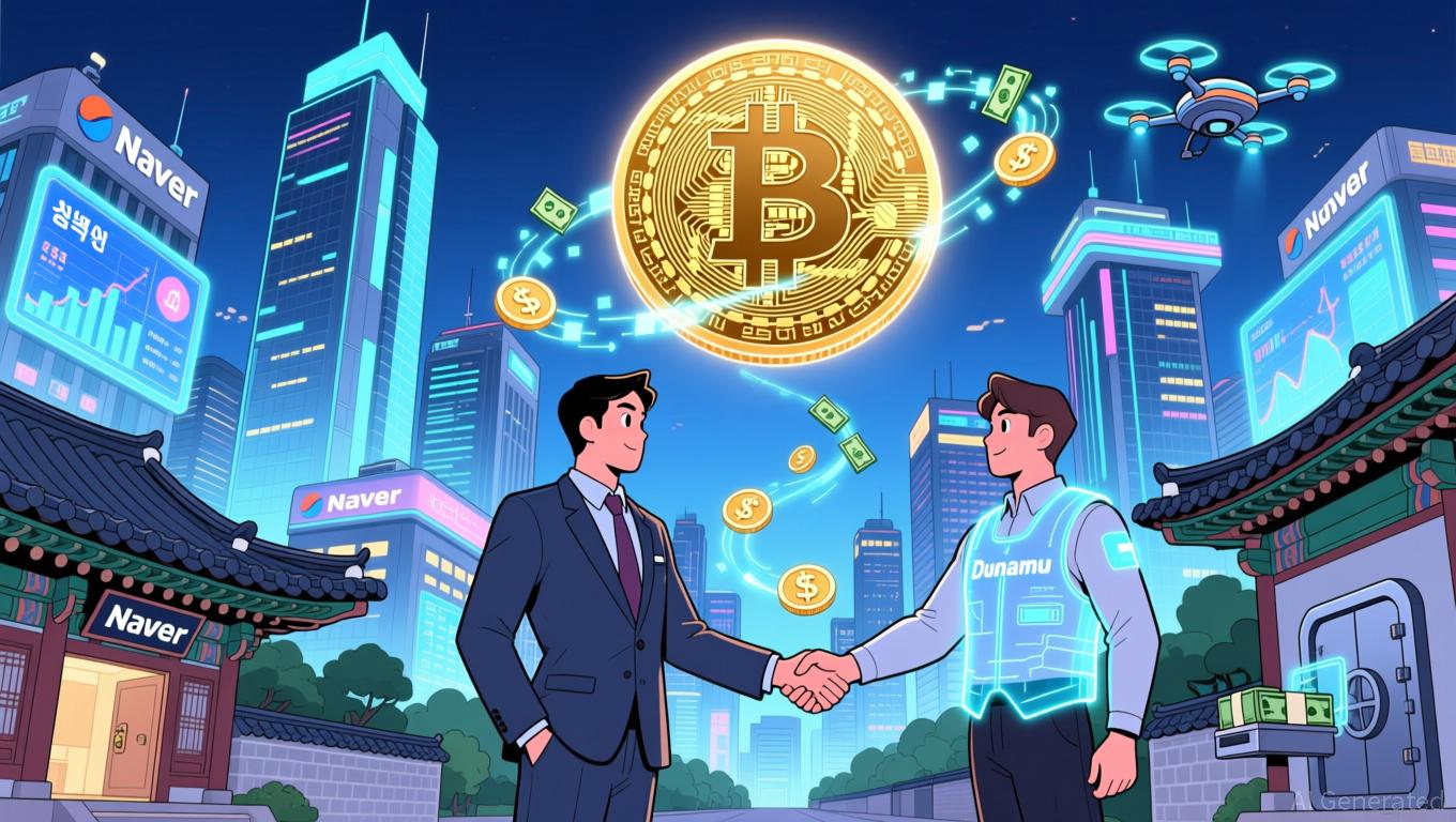 Naver's Cryptocurrency Merger Approaches Completion Despite Regulatory Hurdles and Valuation Issues