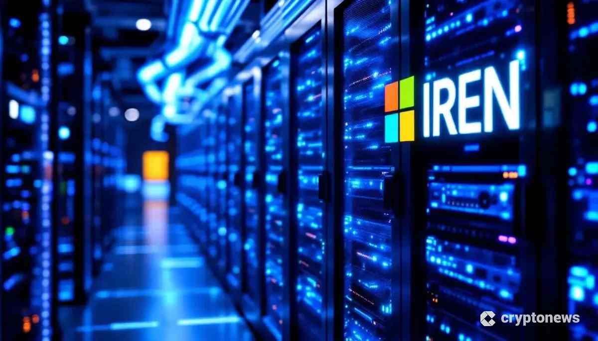 IREN、マイクロソフトとAI契約で株価30%急騰