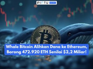 Whale Bitcoin Alihkan Dana ke Ethereum, Borong 472.920 ETH Senilai $2,2 Miliar!