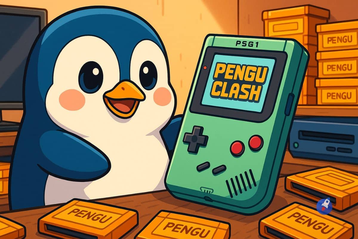 Une Gameboy signée Pudgy Penguins débarque sur Solana