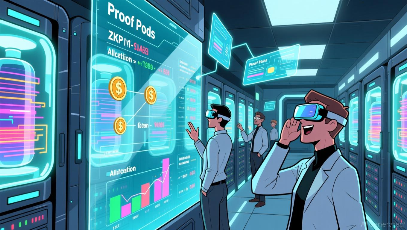 ZKP's Daily Auctions and Proof Pods Enable Public Verification of Private Computations