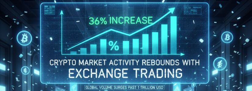 La Actividad del Mercado Cripto Rebota con un Aumento del 36% en el Comercio en Exchanges