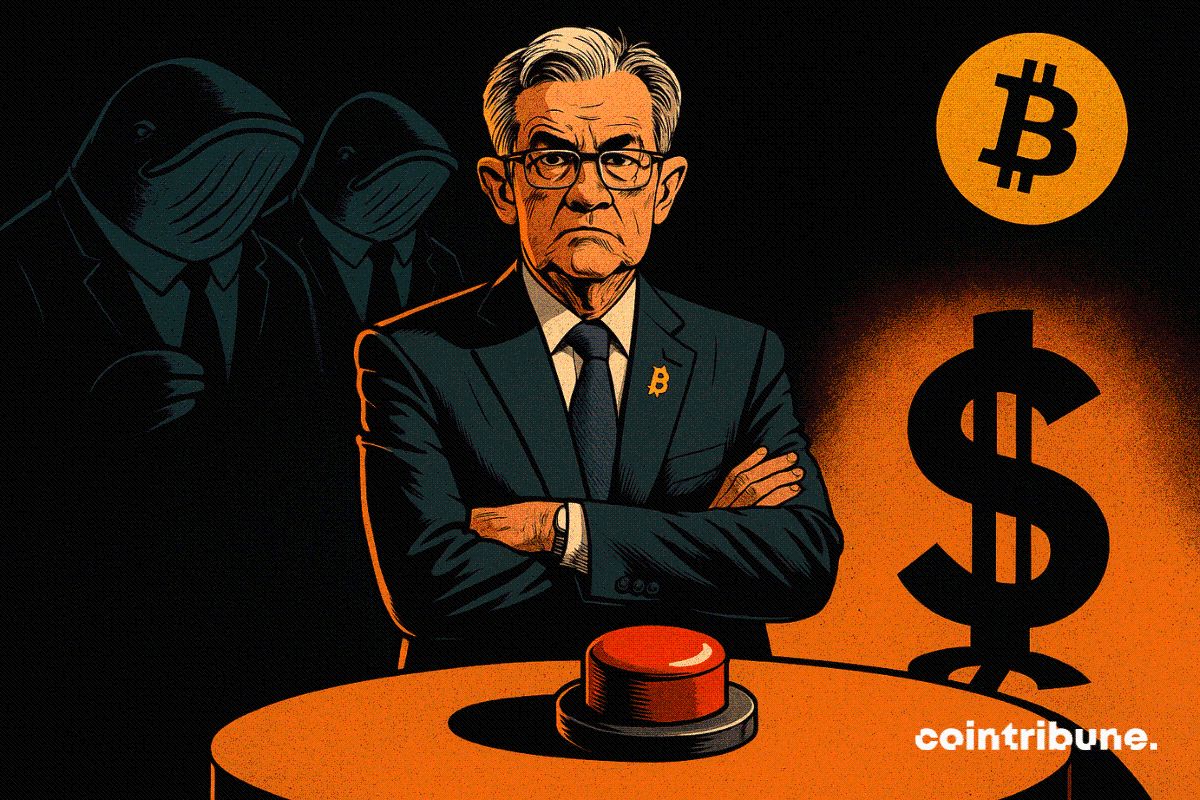 Les baleines attendent Powell : Voici pourquoi le Bitcoin pourrait décrocher ce soir
