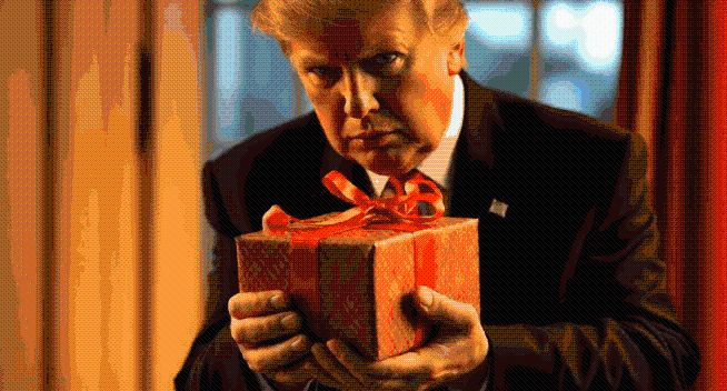 24h Crypto : Trump vous invite à dîner (et son coin flambe)