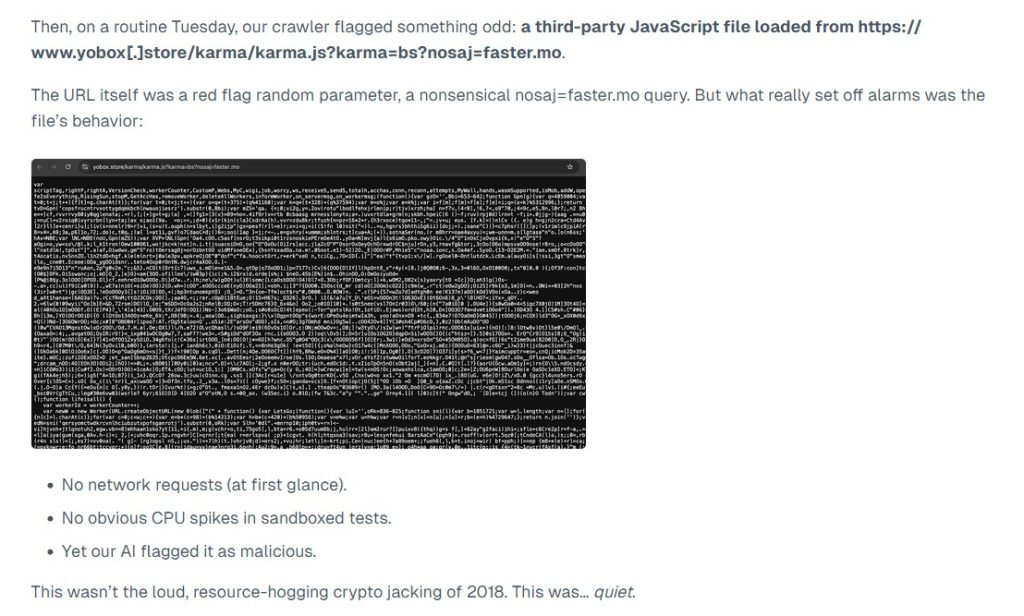 Cryptojacking 2.0 : un malware discret mine du Monero sur 3 500 sites à votre insu image 1