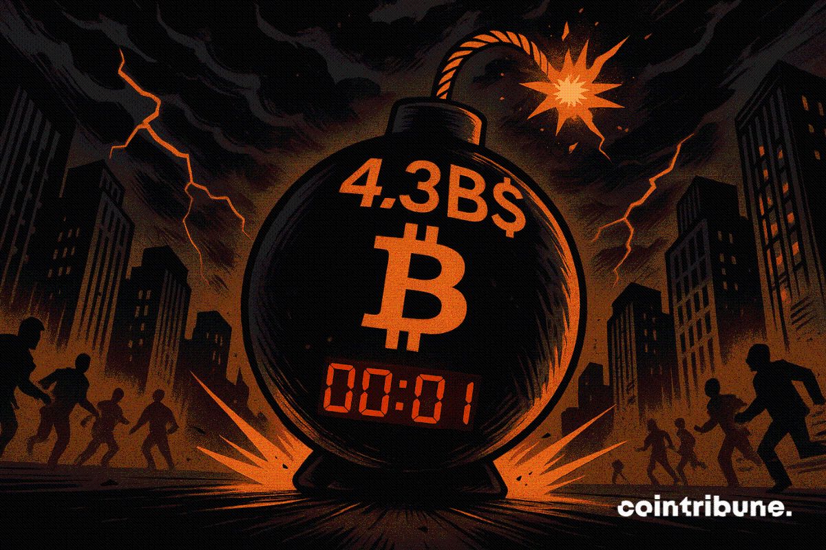 4,3 milliards $ d’options Bitcoin expirent ce vendredi !