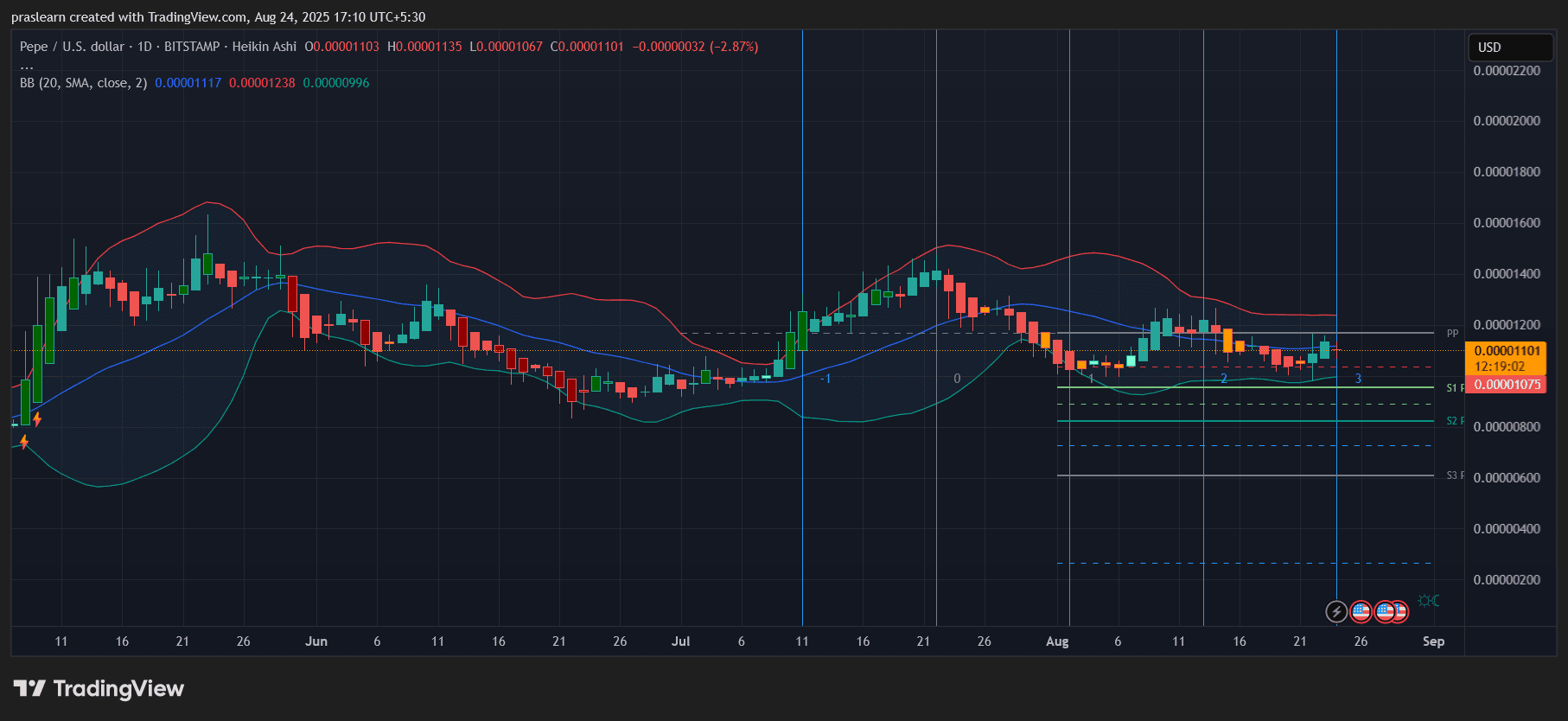 Wird PEPE Coin nach Wal Kauf richtig pumpen?