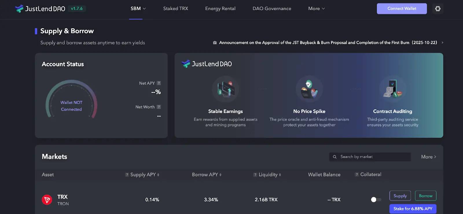 TRON 链资产收益教程 image 5