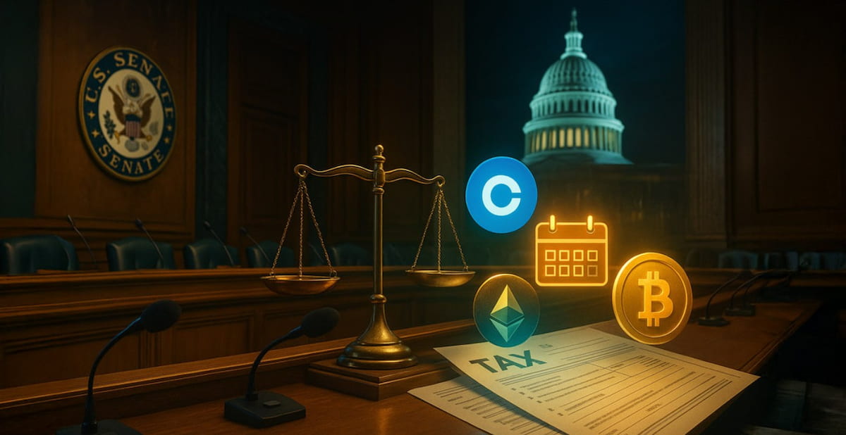El Senado de EE. UU. celebrará una audiencia sobre el impuesto a las criptomonedas la próxima semana