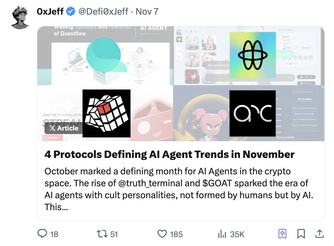 游戏化 AI Agents:在注意力就是一切的加密世界里,我为什么认为 Virtuals 会成功? image 3