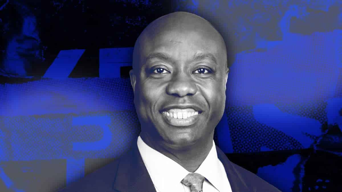 'Praise the Lord': Sen. Tim Scott reacts as SEC Commissioner Caroline Crenshaw's renomination vote is scrapped image 0