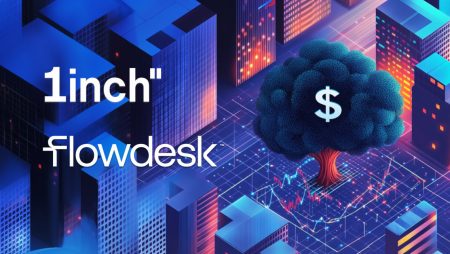 1inch دمج Flowdesk كمحلل لنشر عملات EURCV وUSDCV المستقرة