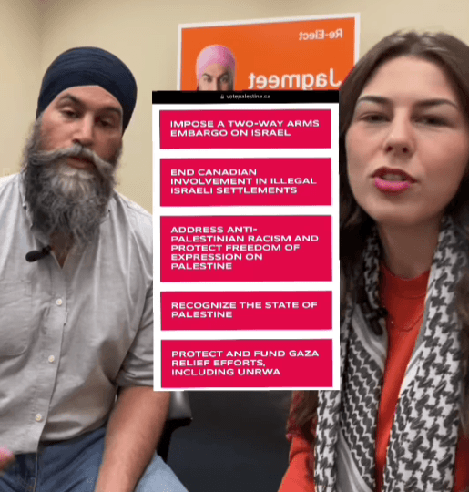 Canadian NDP Leader and Onlyfans Star Shoot Campaign Video image 0