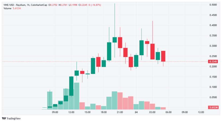 VINECOIN, Meme Coin dari Platform Legendaris yang Siap Menyaingi TikTokPergerakan VINECOIN di Market dan Dampaknya pada Sentimen InvestorMasa Depan V image 1