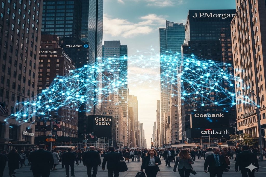 Bancos vão usar blockchain para rastrear criptomoedas em Nova York image 0