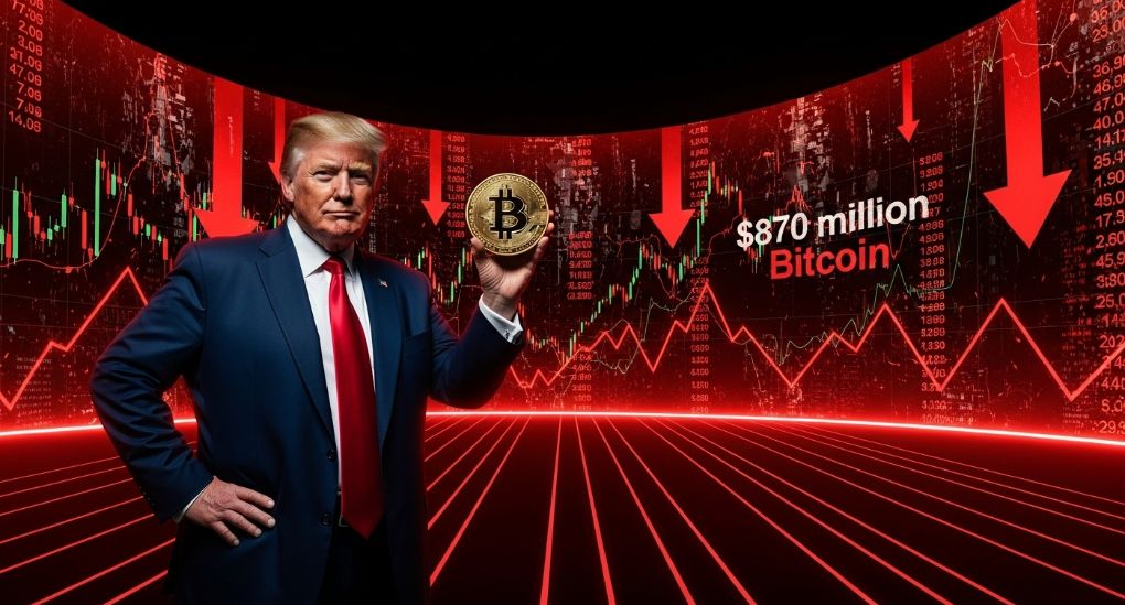 特朗普手握8.7亿美元比特币!关税大战却让市场暴跌?