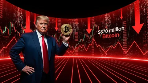 Trump posiada bitcoin o wartości 870 milionów dolarów! Wojna celna powoduje załamanie rynku?