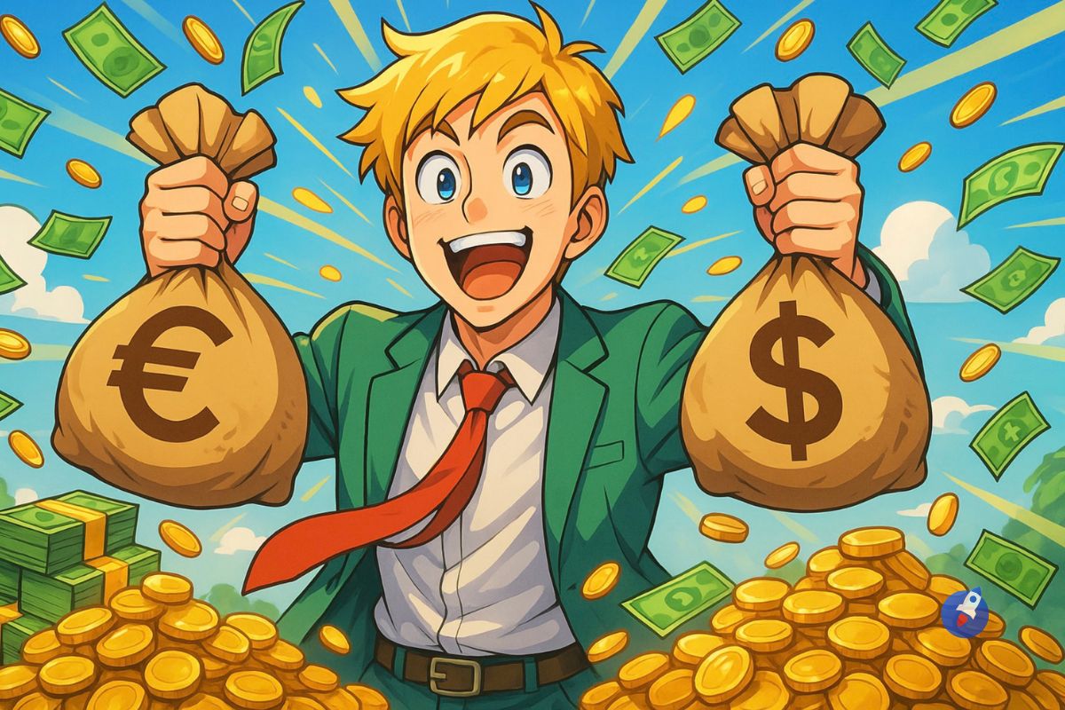 Devenez millionnaire en passant de 1000€ à 1 000 000€ avec ces altcoins x1000