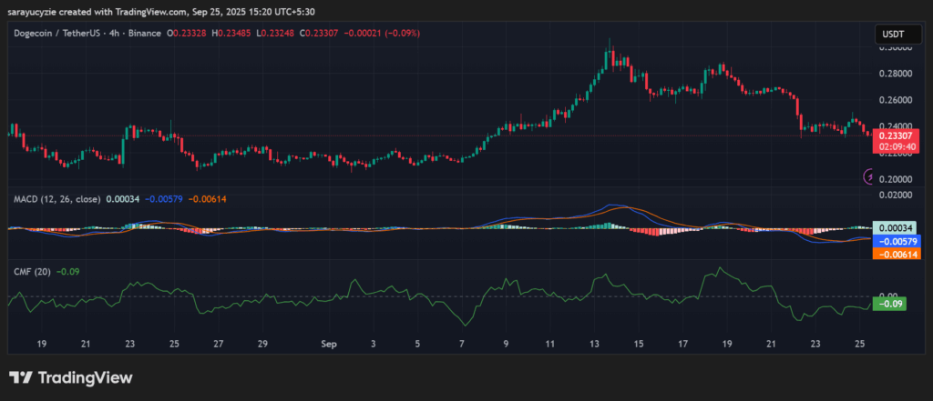 5%下跌：DOGE會面臨更深的下行壓力還是能夠擺脫壓力？ image 0