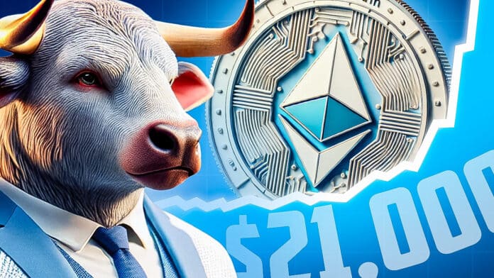 Ethereum Kurs Prognose: „Langzeit-Potenzial: $706.000 pro ETH“ – „Ethereum bietet Anlegern die höchsten Gewinnchancen“ image 0