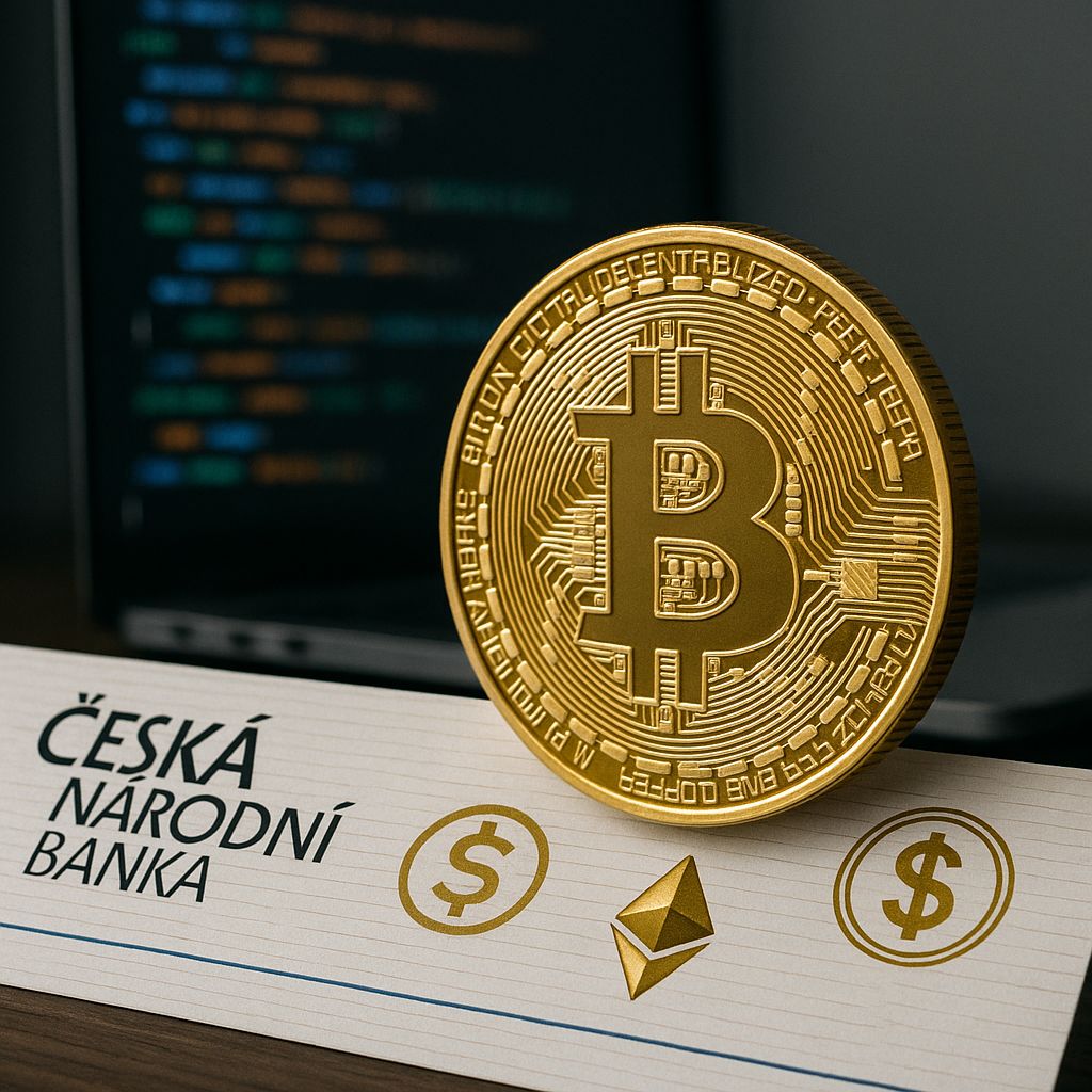 Czech National Bank Launches $1 Million Digital Asset Pilot Including Bitcoin and Stablecoin