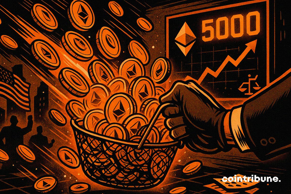 Des milliards affluent vers les ETF Ethereum alors que le prix s’envole vers 5 000 $
